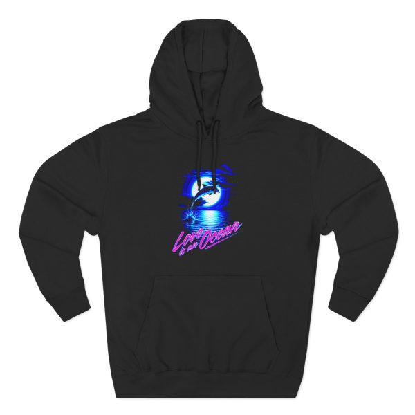 The Midnight Three-panel Fleece Hoodie